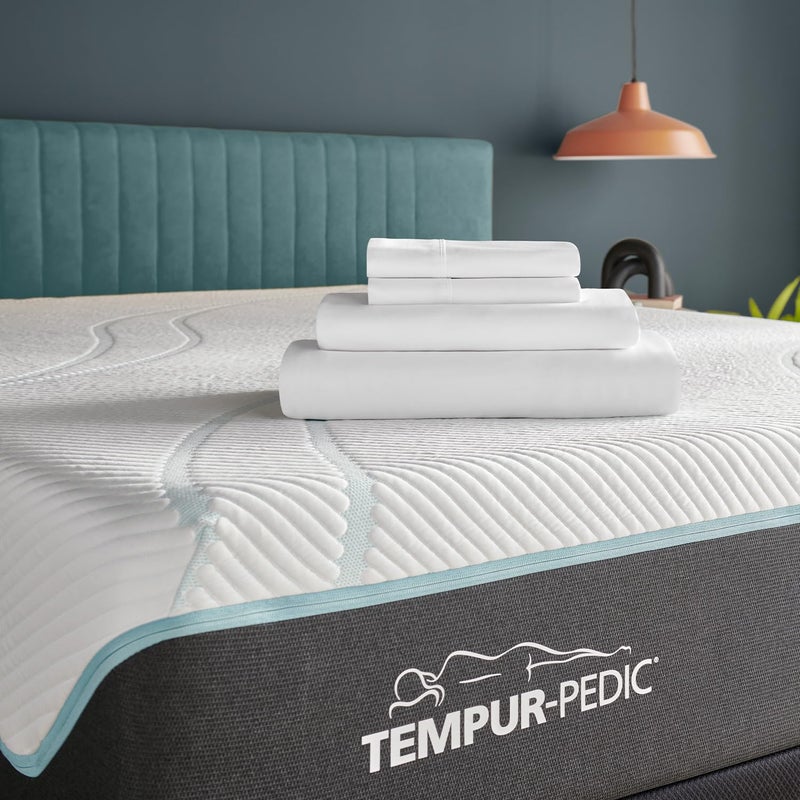 Tempur-Pedic TEMPUR Classic Cotton Sheet Set White - Cal King - Image 2